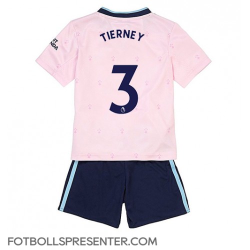 Arsenal Kieran Tierney #3 Tredje tröja Barn 2022-23 Kortärmad (+ korta byxor)